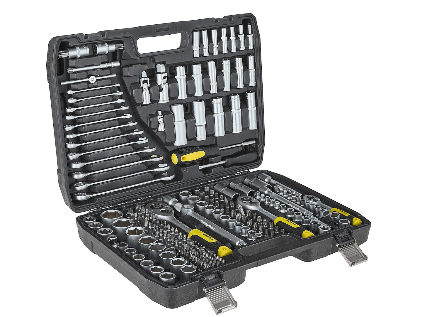 216-piece socket set (1/4\", 3/8\" & 1/2\")