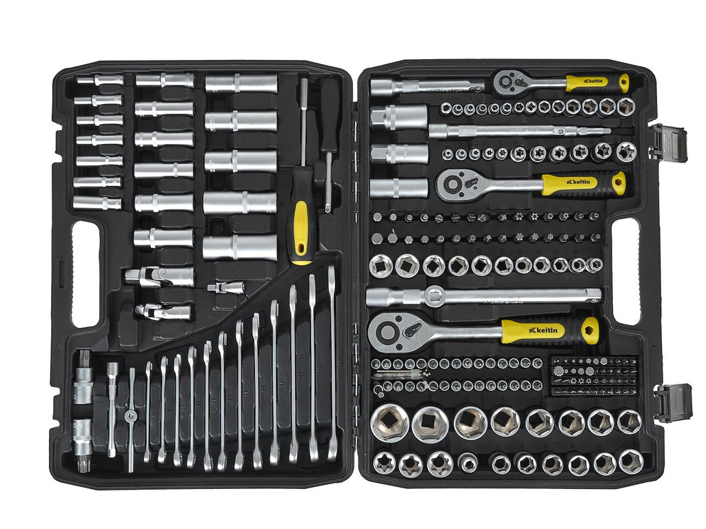 216-piece socket set (1/4\", 3/8\" & 1/2\")