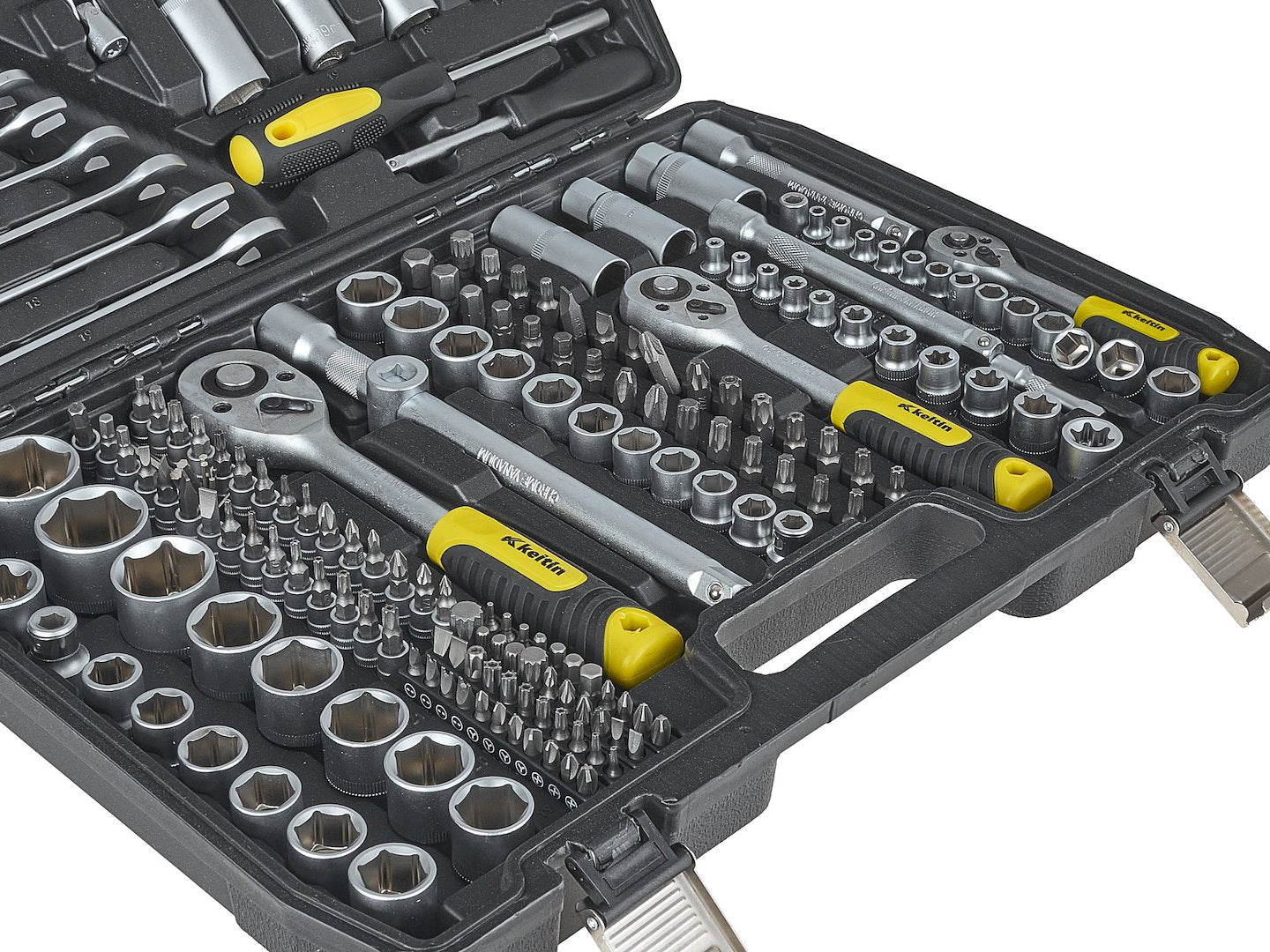 216-piece socket set (1/4\", 3/8\" & 1/2\")