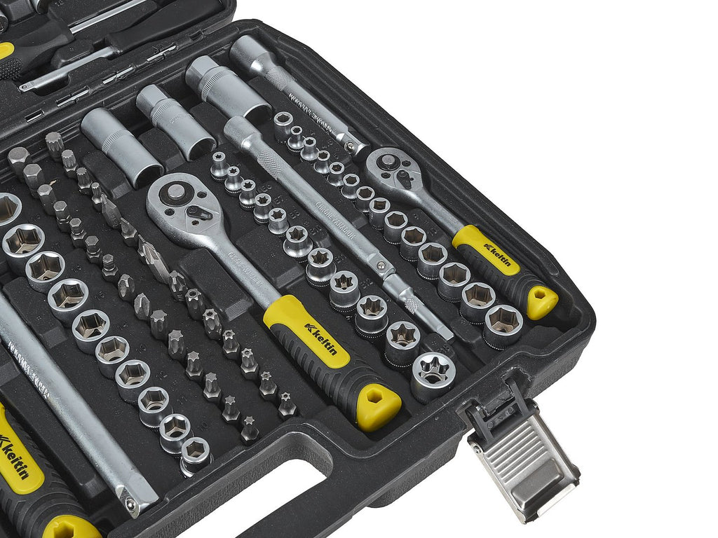 216-piece socket set (1/4\", 3/8\" & 1/2\")