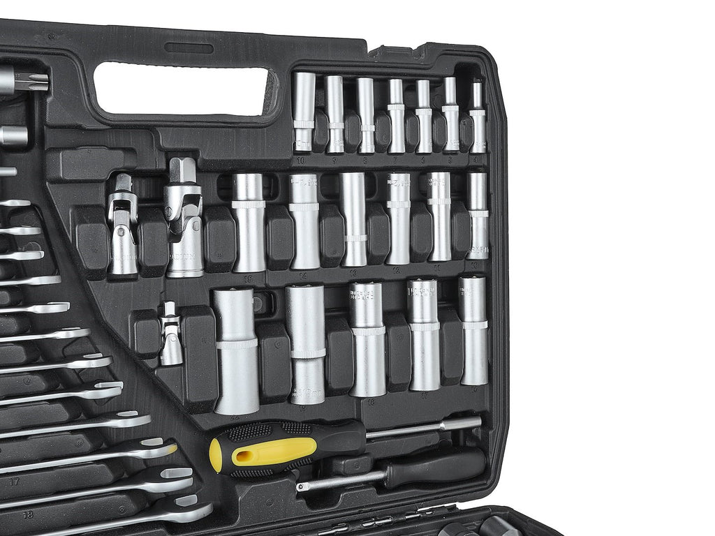 216-piece socket set (1/4\", 3/8\" & 1/2\")