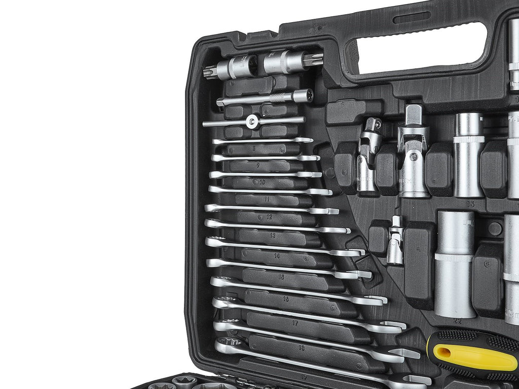 216-piece socket set (1/4\", 3/8\" & 1/2\")