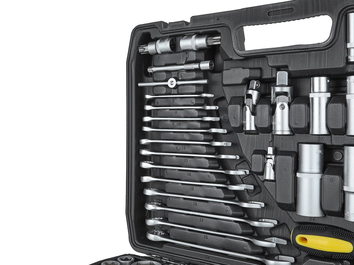 216-piece socket set (1/4\", 3/8\" & 1/2\")