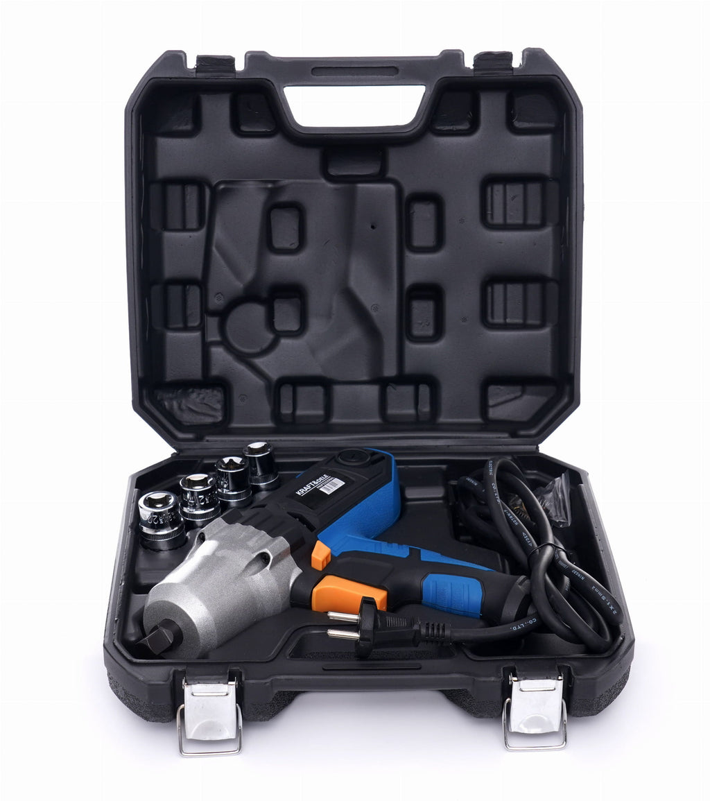 Electric impact wrench 1/2" + case + sockets KD1796
