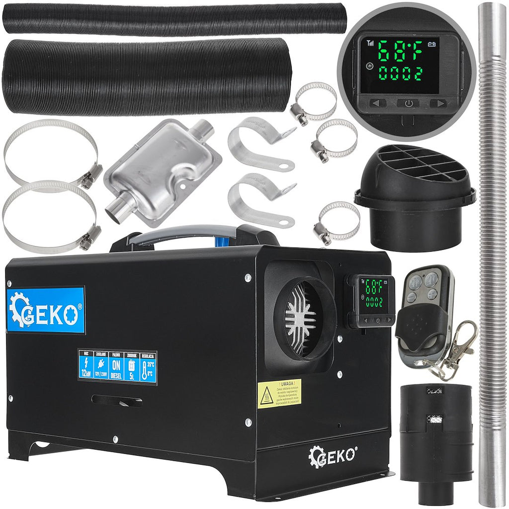 12V/230V Diesel Air Heater 12 kW