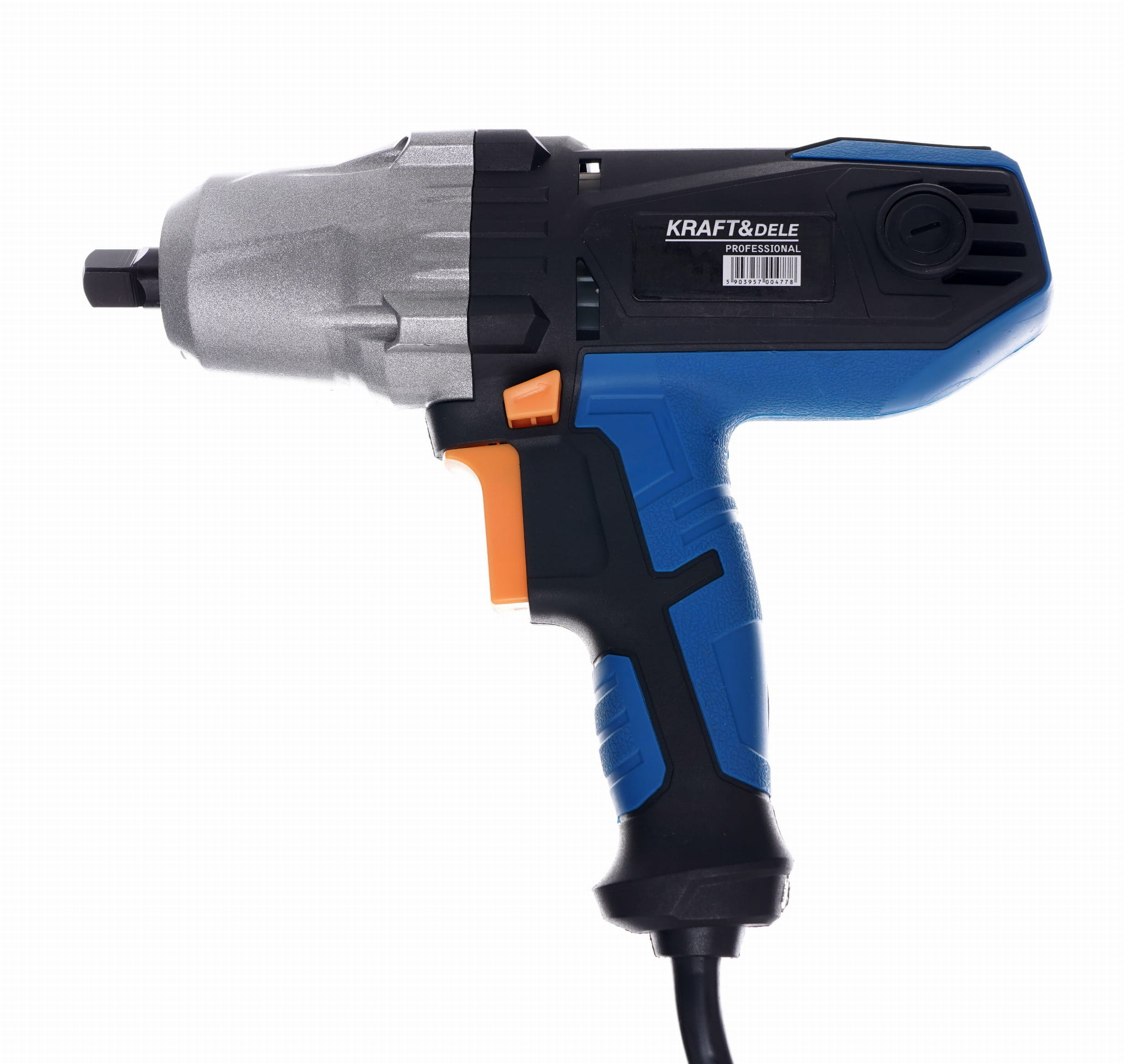 Electric impact wrench 1/2" + case + sockets KD1796