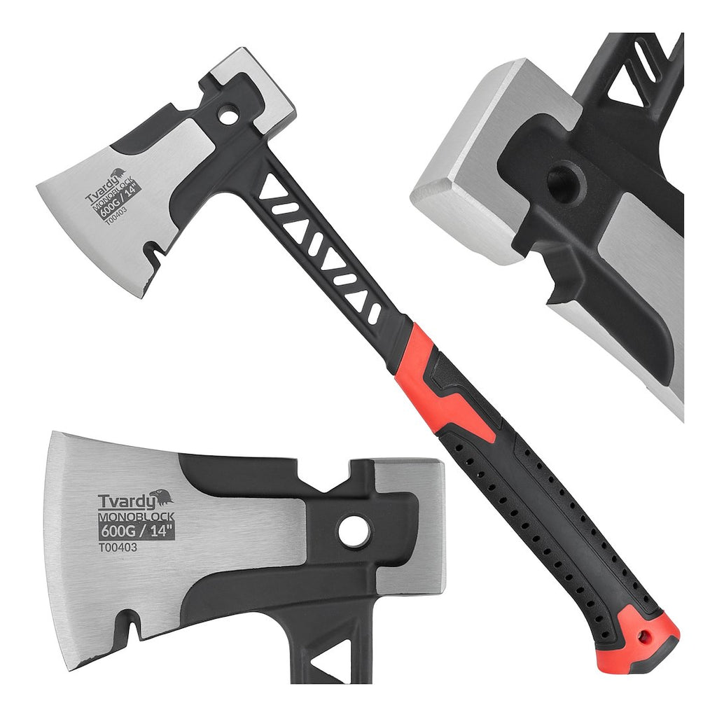 ANTI-SHOCK MONOBLOCK Multifunctional Axe, 600 g