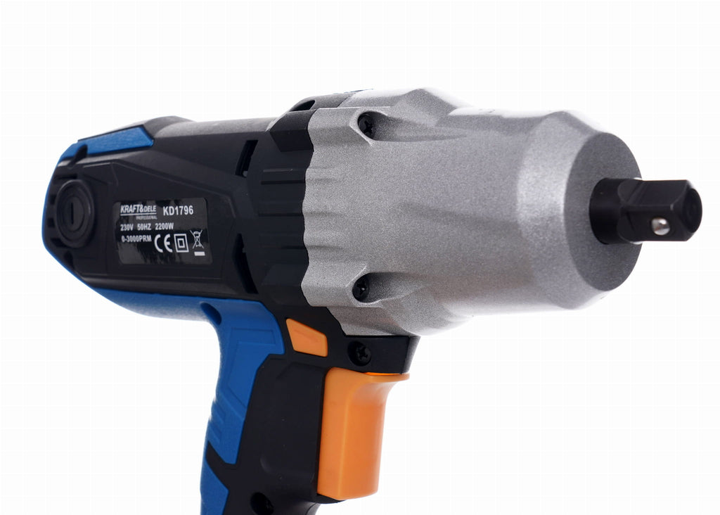Electric impact wrench 1/2" + case + sockets KD1796
