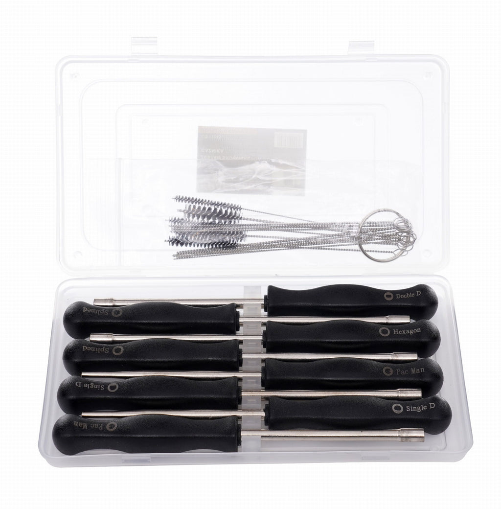 CARBURETOR ADJUSTMENT KEYS 8PCS + BRUSHES KD11245