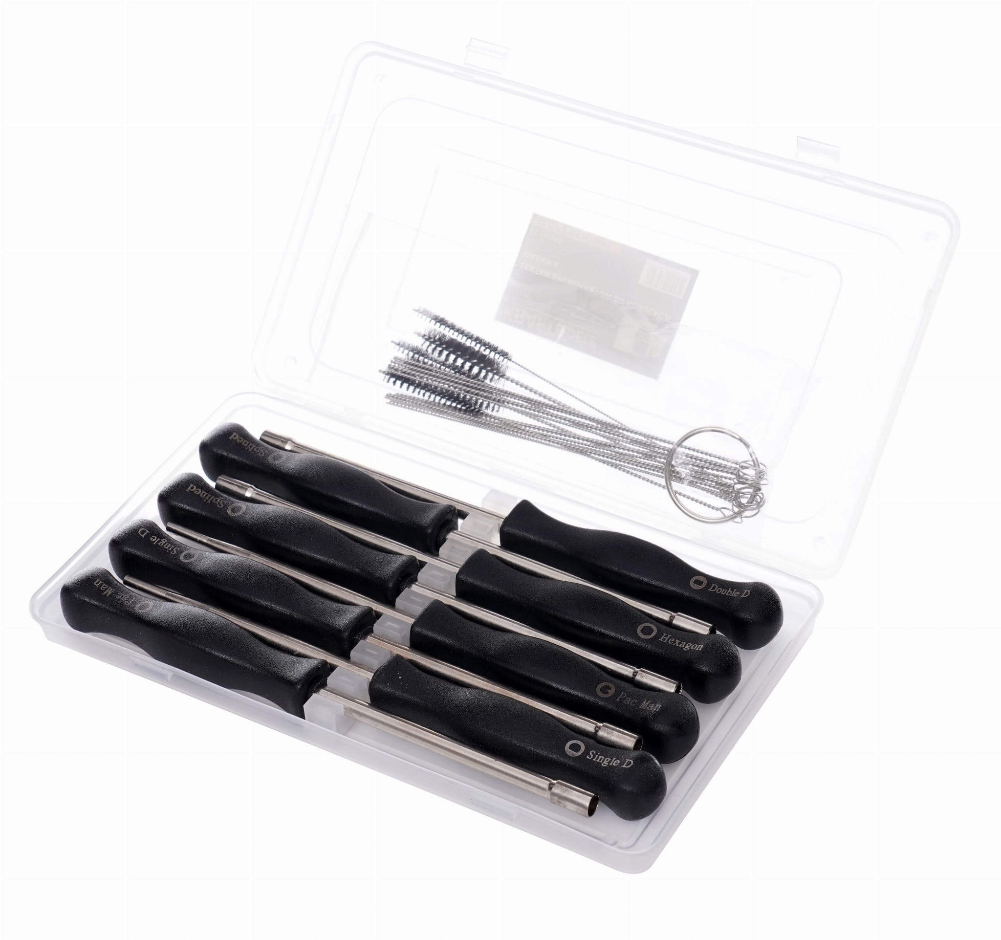 CARBURETOR ADJUSTMENT KEYS 8PCS + BRUSHES KD11245