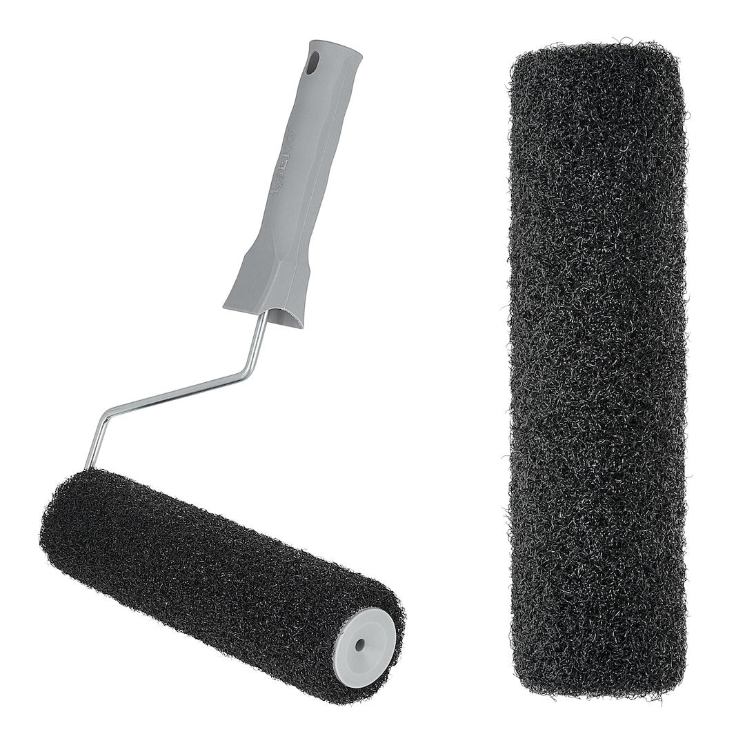 Drywall compound roller with extra roller 25cm 7cm fi-6mm