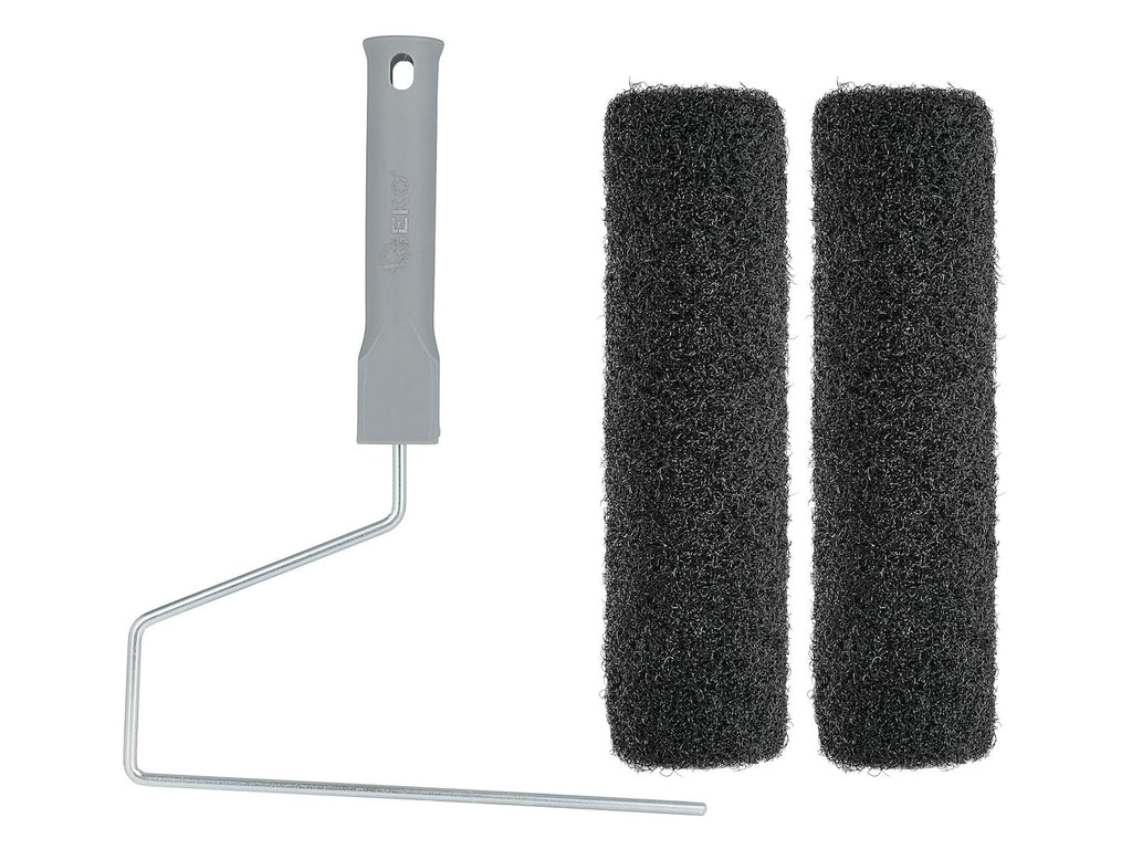 Drywall compound roller with extra roller 25cm 7cm fi-6mm