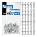 50 pcs M3 0.5-1.5 aluminium rivet nuts set
