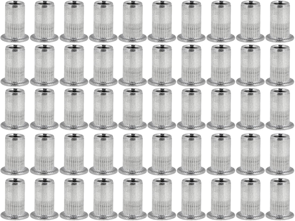 50 pcs M5 0.5–2.5 aluminium rivet nuts set