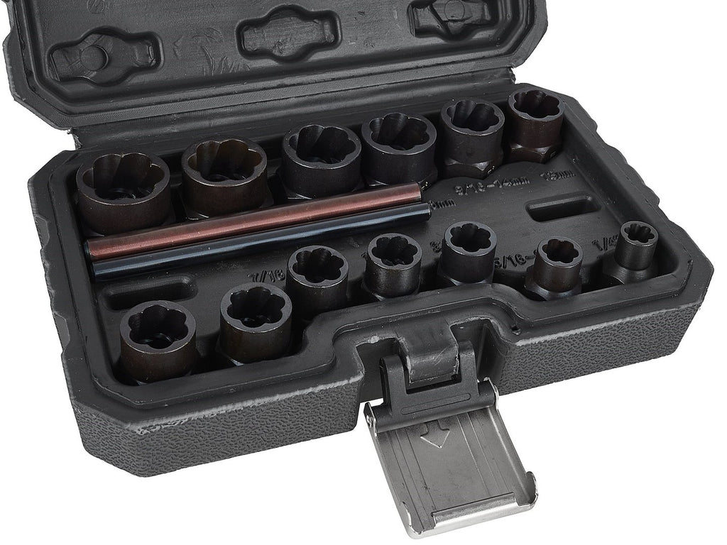 15-piece 6-19 mm Bolt Extractor Set
