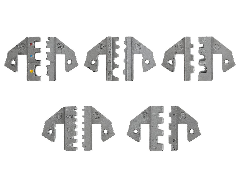 Crimping Pliers with 5 Replaceable Jaws
