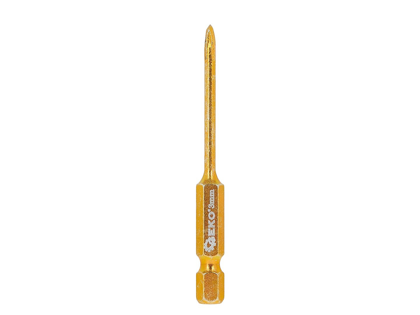Drill for glass and ceramic, 3 mm, HEX