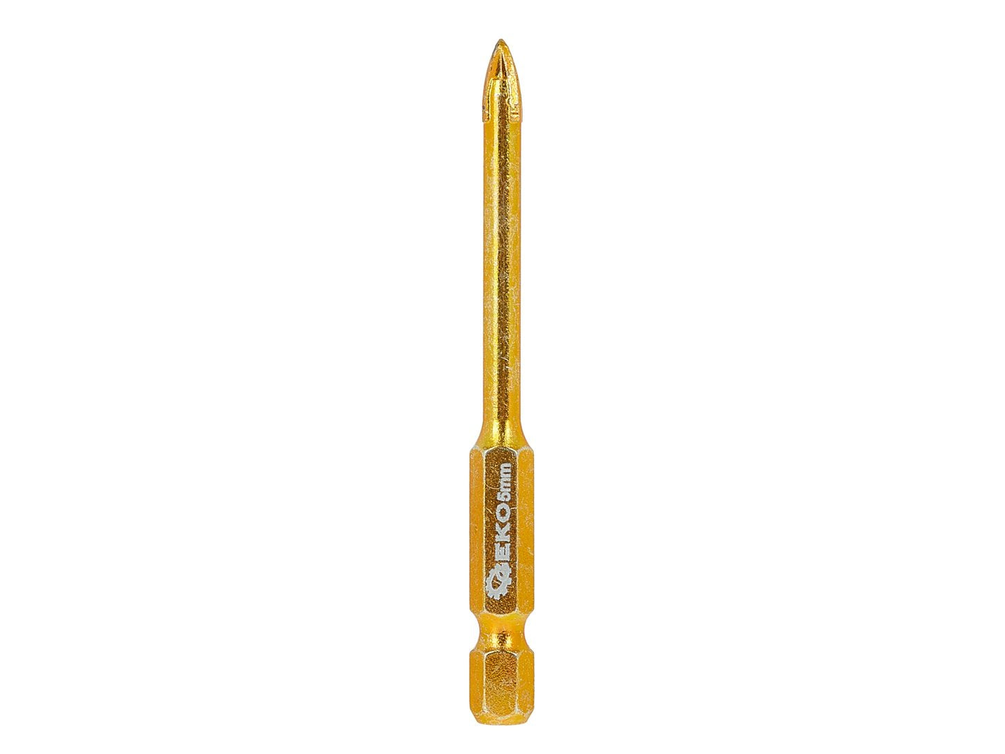 Drill for glass and ceramics, 5 mm, HEX