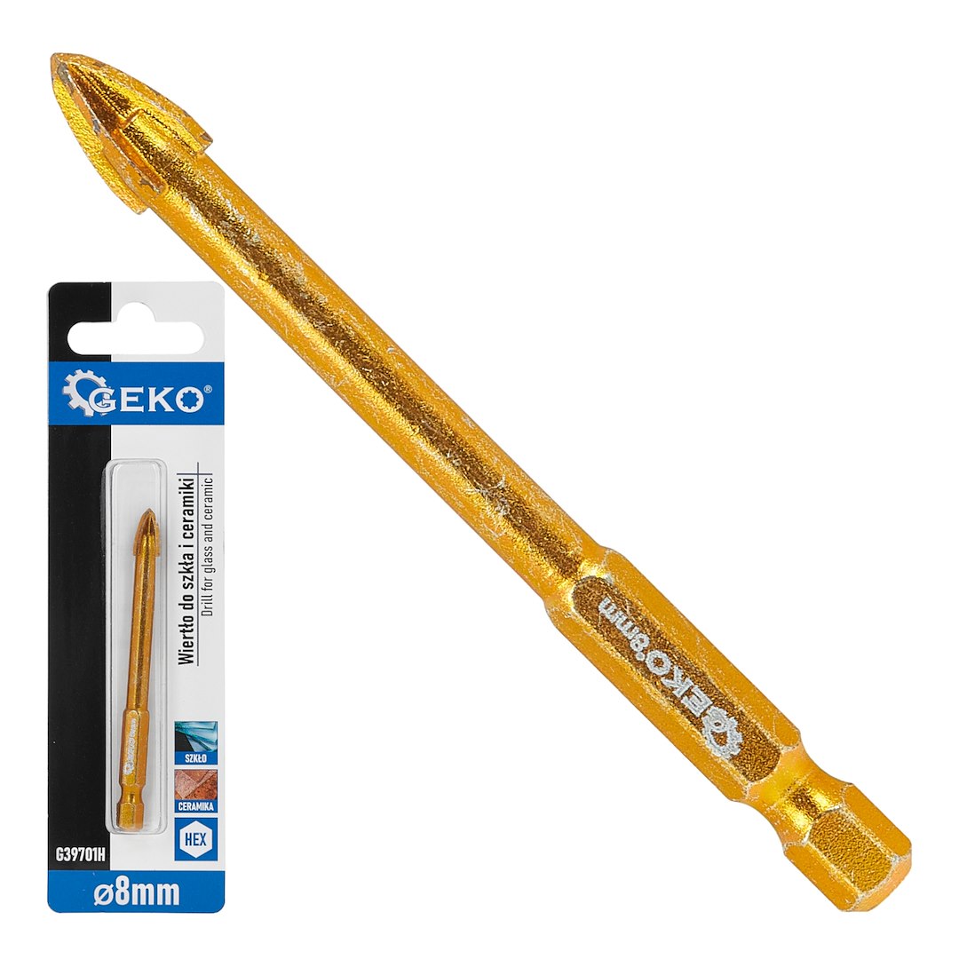8 mm HEX Drill for Glass and Ceramic