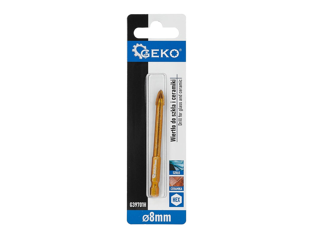8 mm HEX Drill for Glass and Ceramic