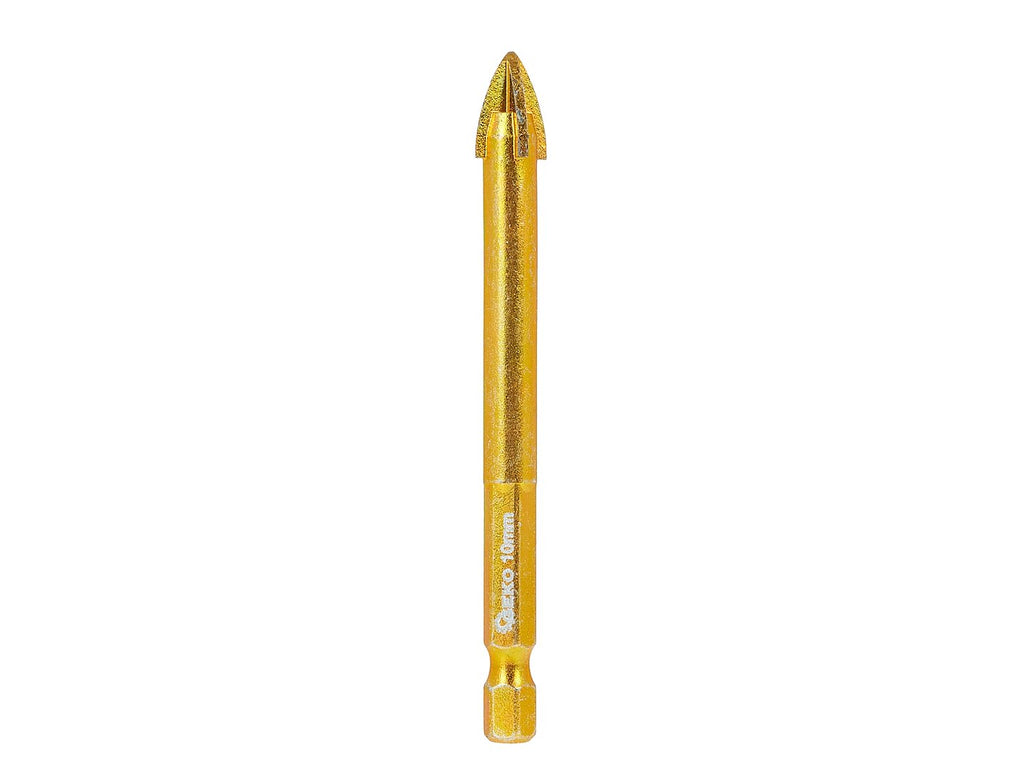 Drill for Glass and Ceramics, 10 mm, HEX