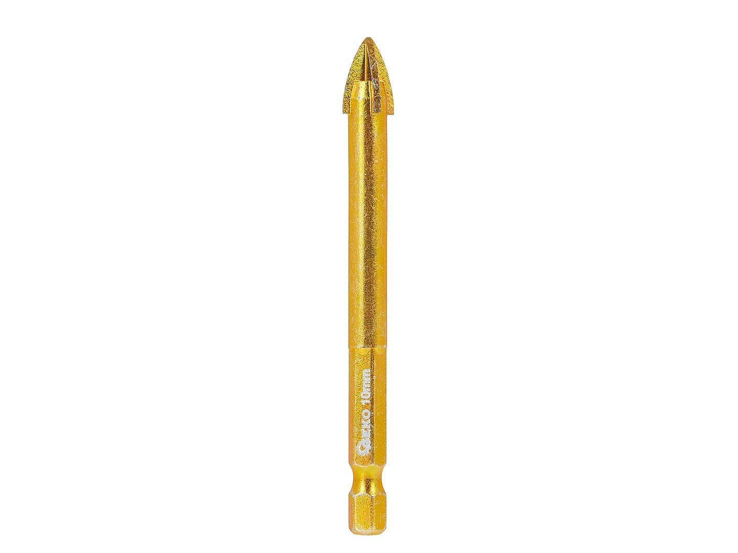 Drill for Glass and Ceramics, 10 mm, HEX