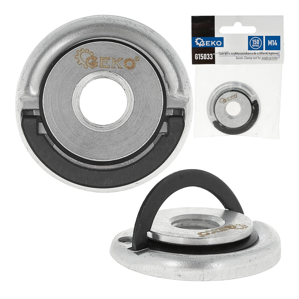 Quick-clamp nut for angle grinder M14