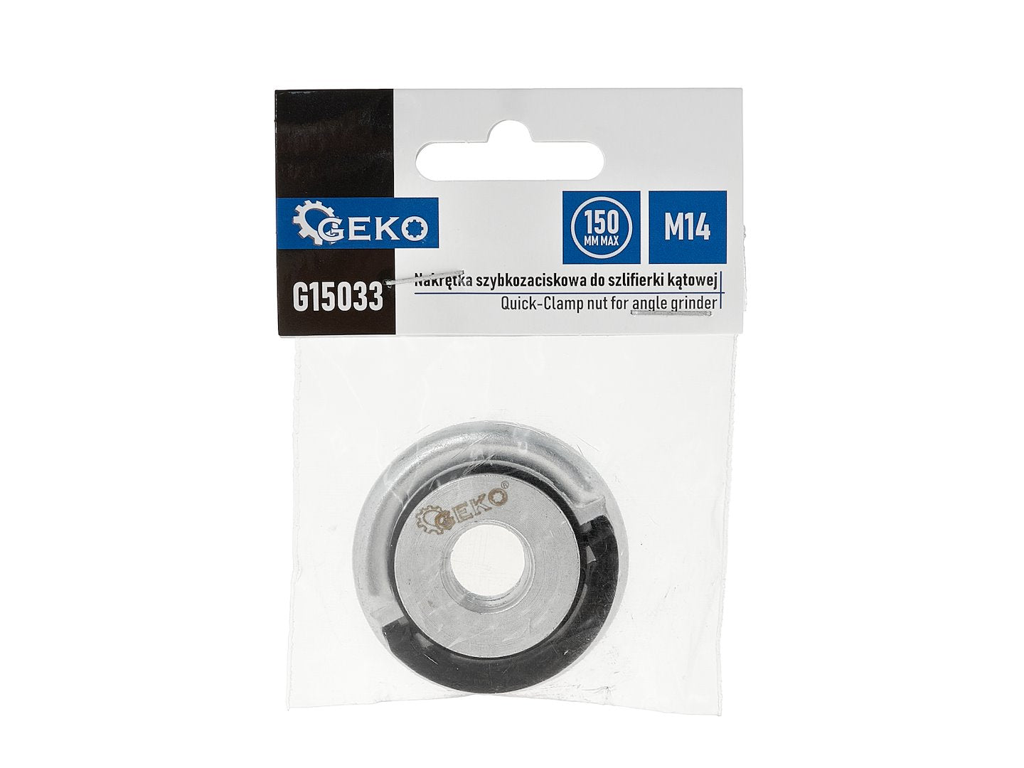 Quick-clamp nut for angle grinder M14