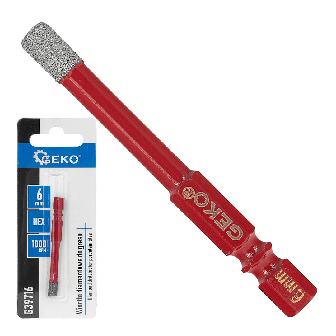 Diamond drill for tiles 6 mm HEX