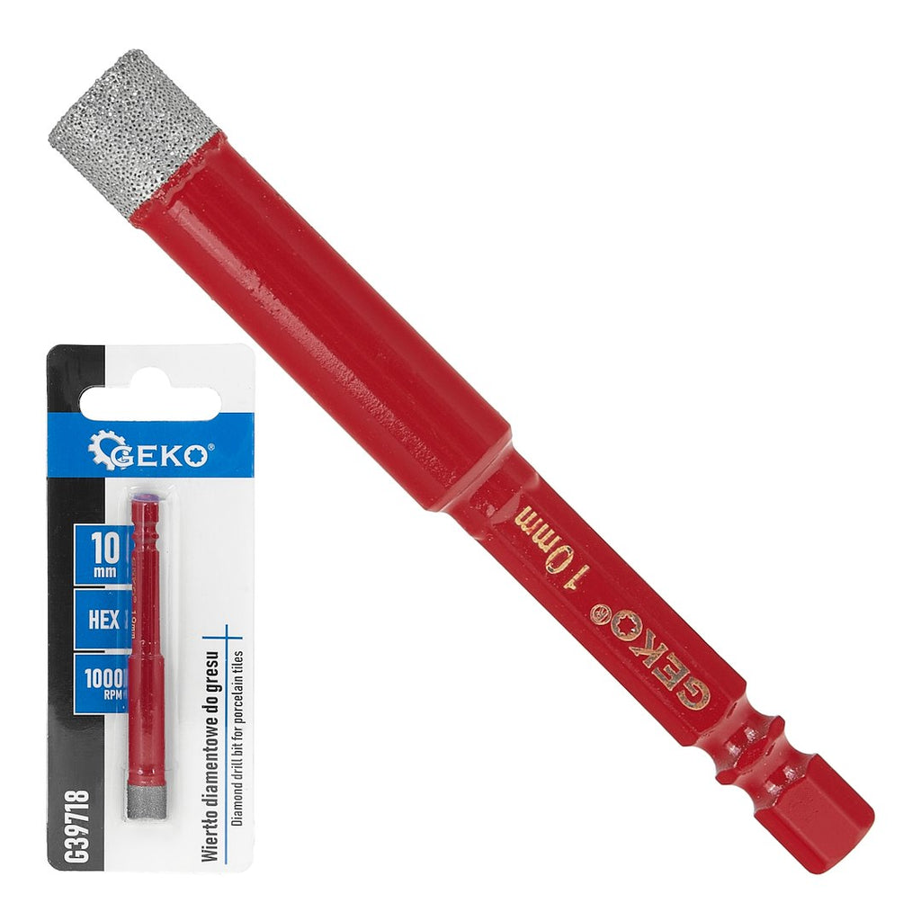 Diamond drill for tiles 10 mm HEX