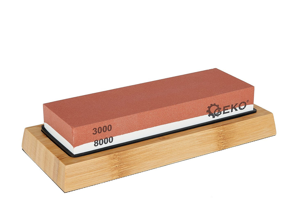 8-piece knife sharpening stones set with angle guide