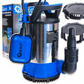 3-in-1 Submersible Shallow-Suction Dirty & Clean Water Pump with Float Switch 550 W