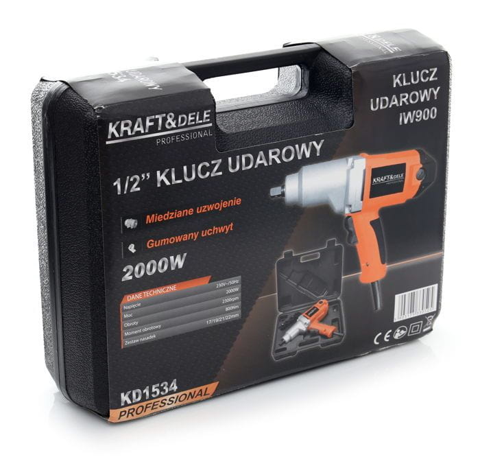 Impact wrench 2000W 800Nm KD1534