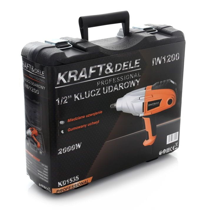 Impact wrench 2000W 800Nm LCD KD1535