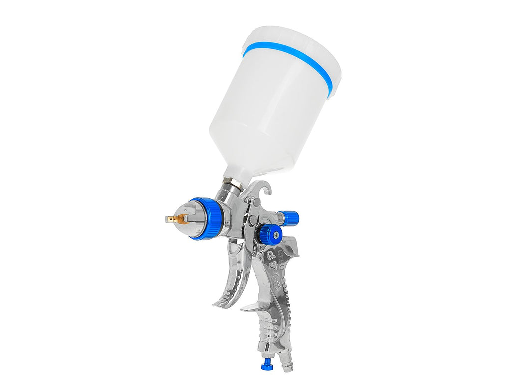 Spray Gun HVLP 600 ml + 4 Nozzles (1.4 - 1.7 - 2.0 - 2.5)