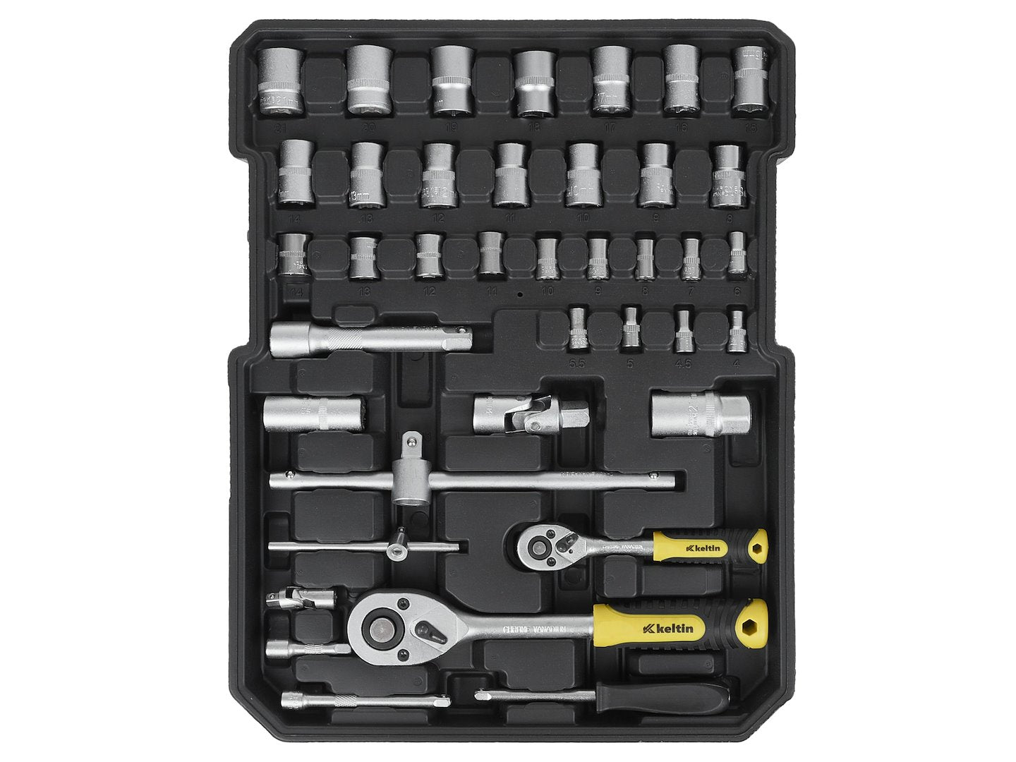 187-piece tool box set, aluminium case