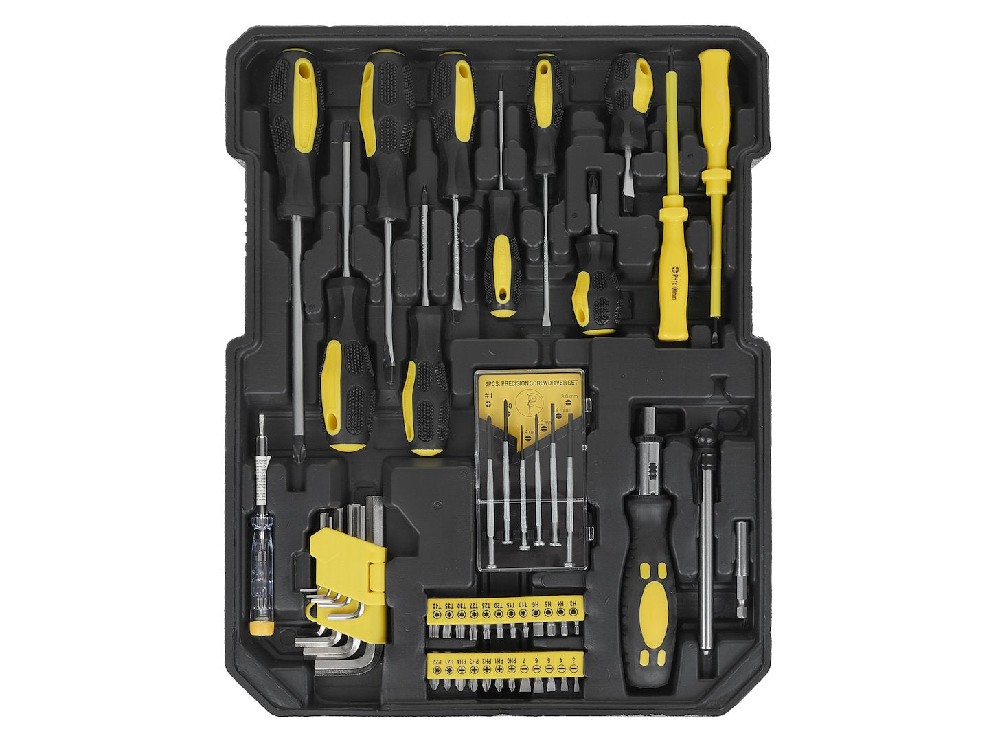 187-piece tool box set, aluminium case