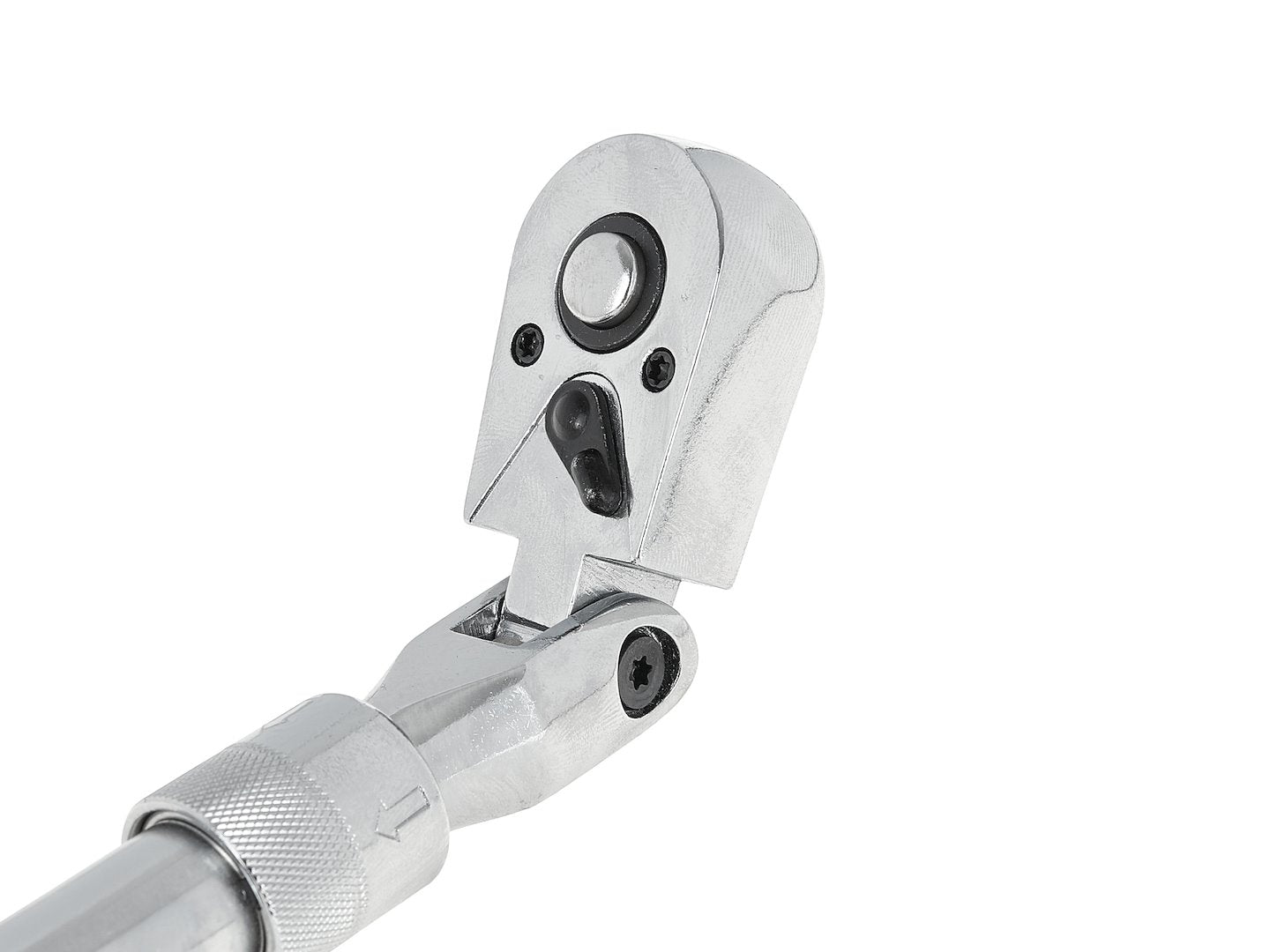 Telescopic flexible-head ratchet with handle 3/8" 285-375 mm 72T CrV