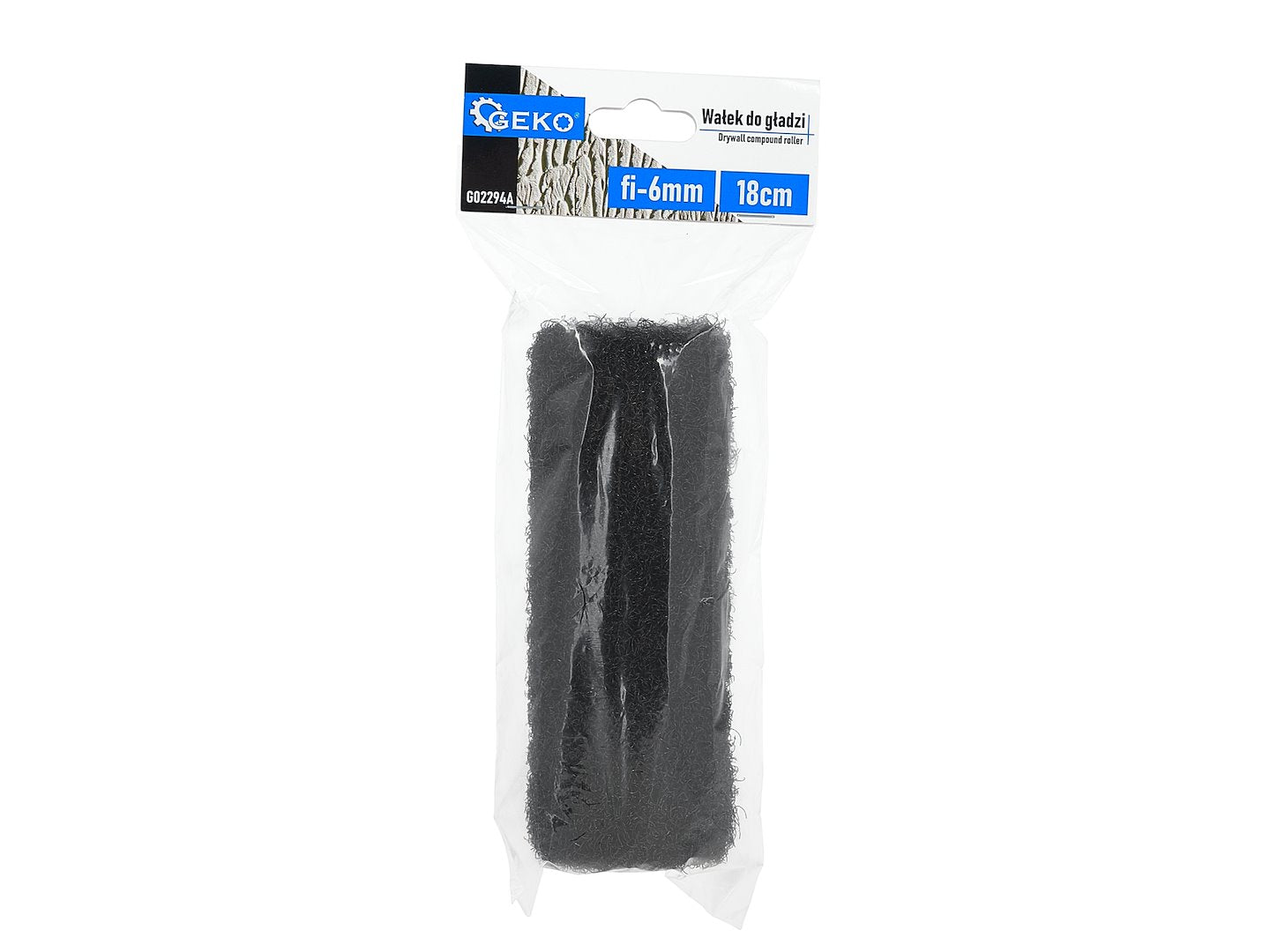 Drywall compound roller 18cm 7cm fi-6mm