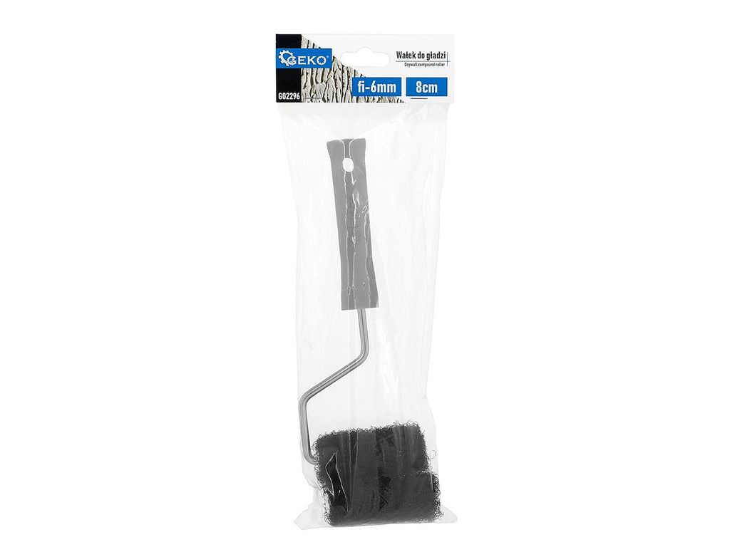 Drywall compound roller with extra roller 8cm 4cm fi-6mm