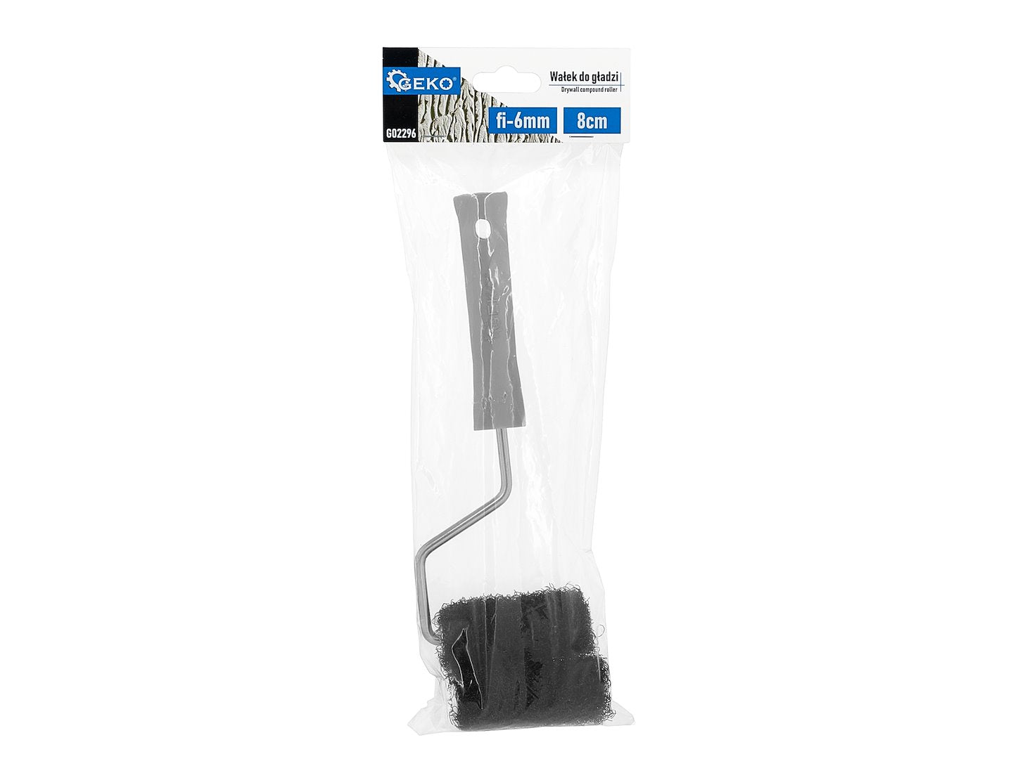 Drywall compound roller with extra roller 8cm 4cm fi-6mm