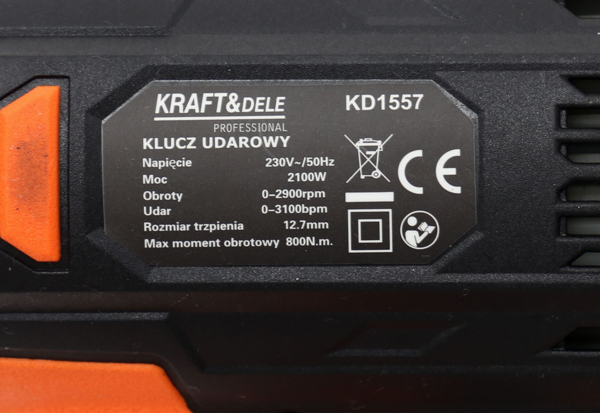 ELEKTRILINE LÖÖKVÕTI 2100W 1/2" KD1557