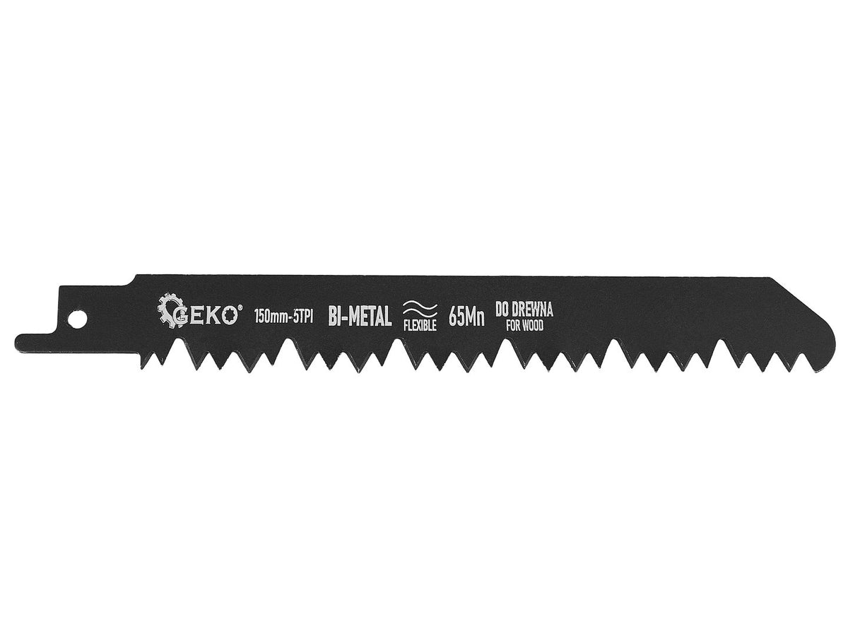 150 mm Bi-Metal Wood Cut-Out Saw Blades, 5 pcs