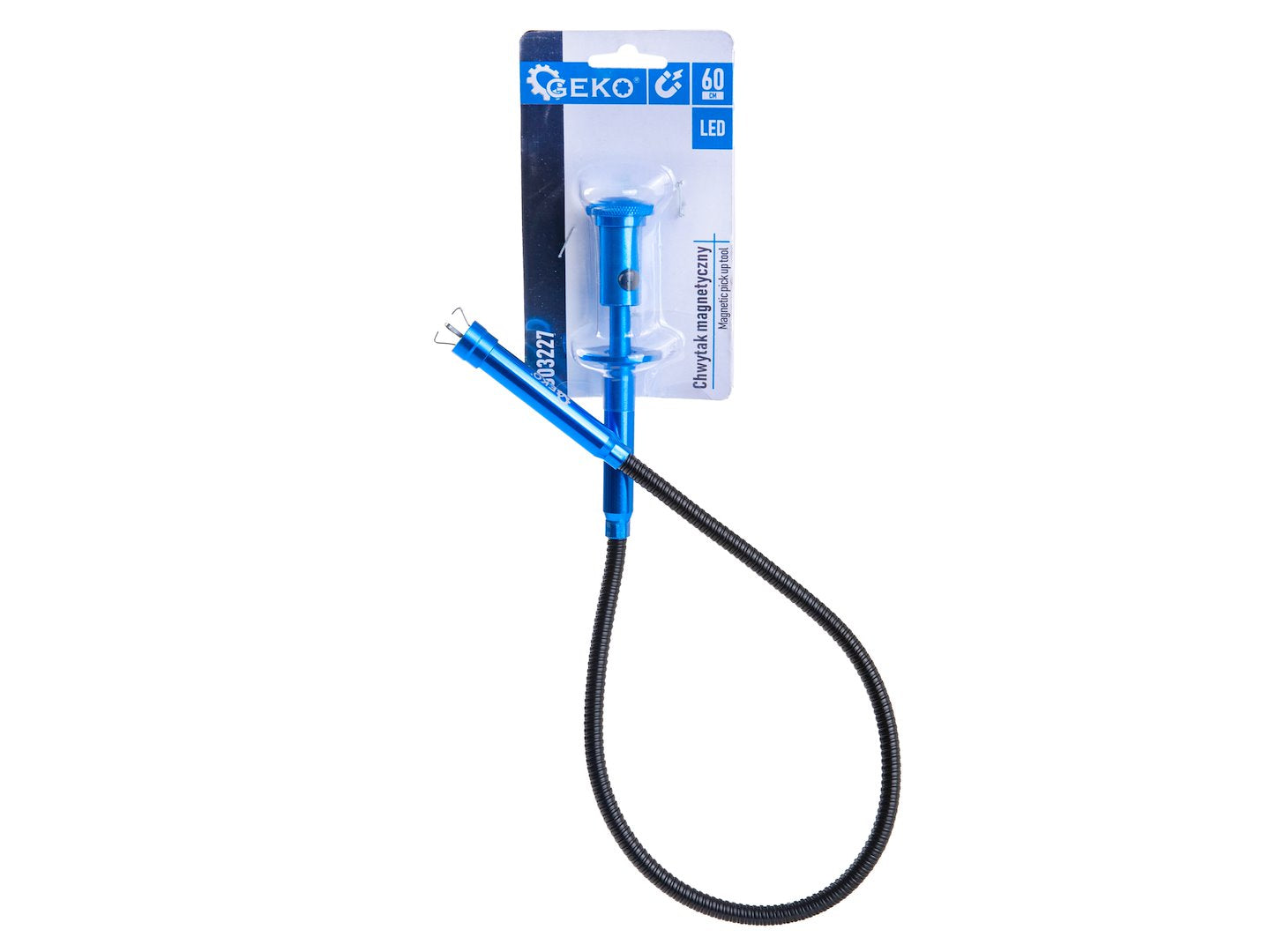 LED Magnetic Pick-Up Tool with Claw, 60 cm