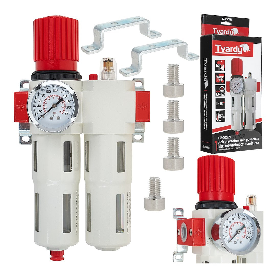 Filter, Regulator & Lubricator 1/2"