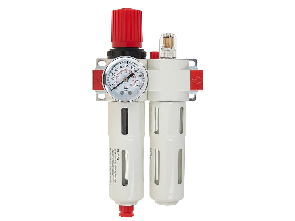 Filter Regulator & Lubricator 1/4"