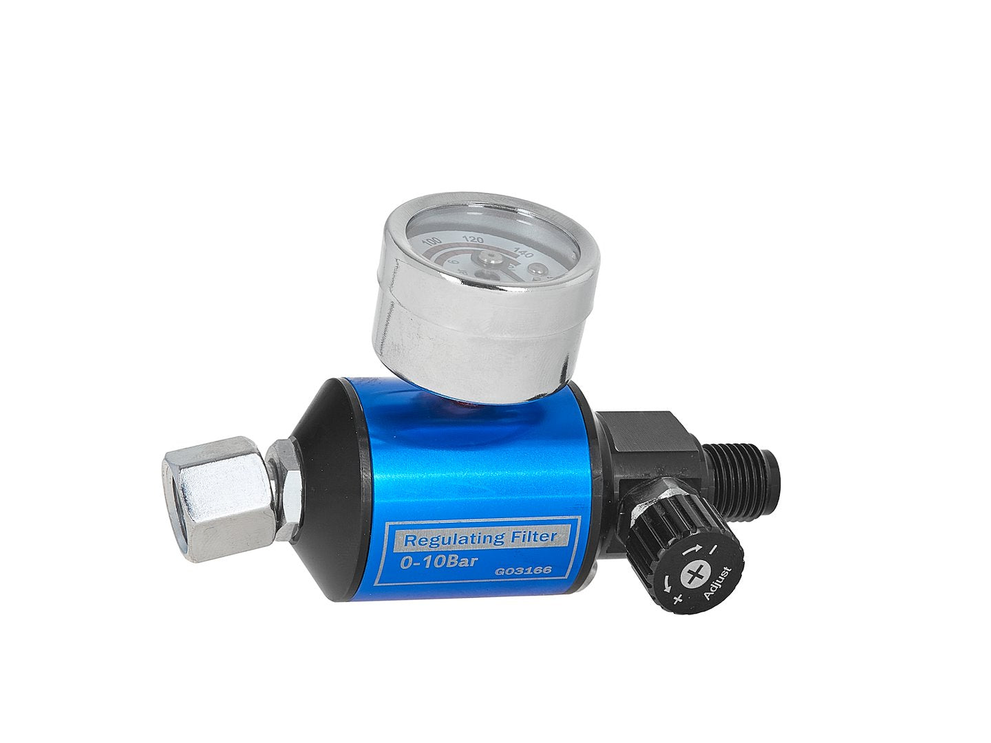 Pressure regulator with manometer 1/4"