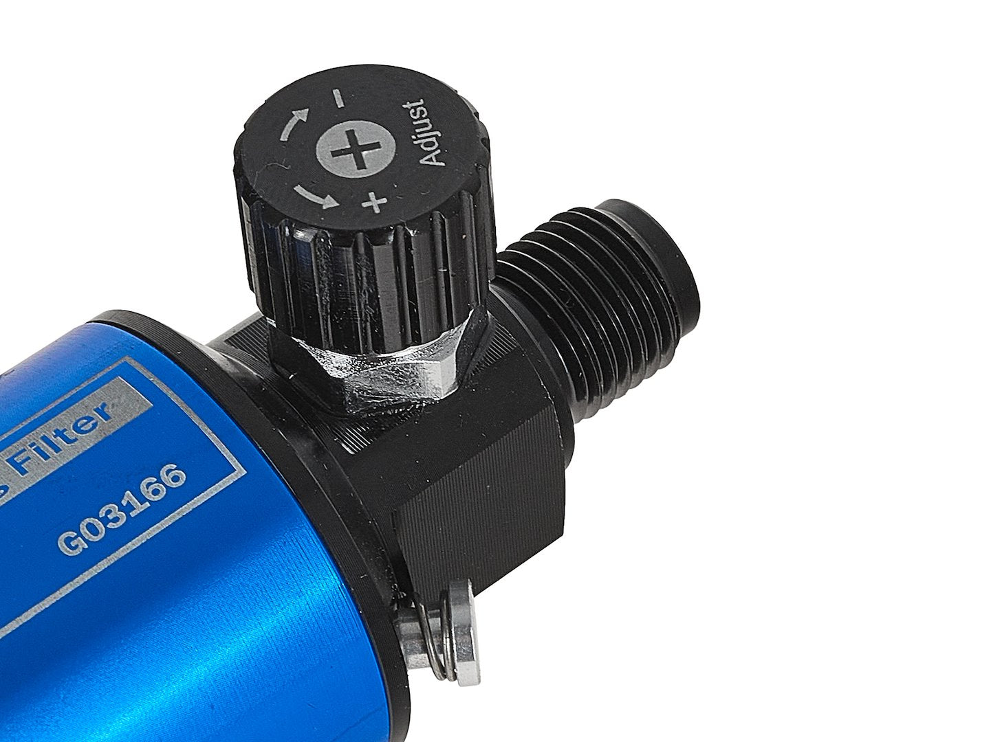 Pressure regulator with manometer 1/4"