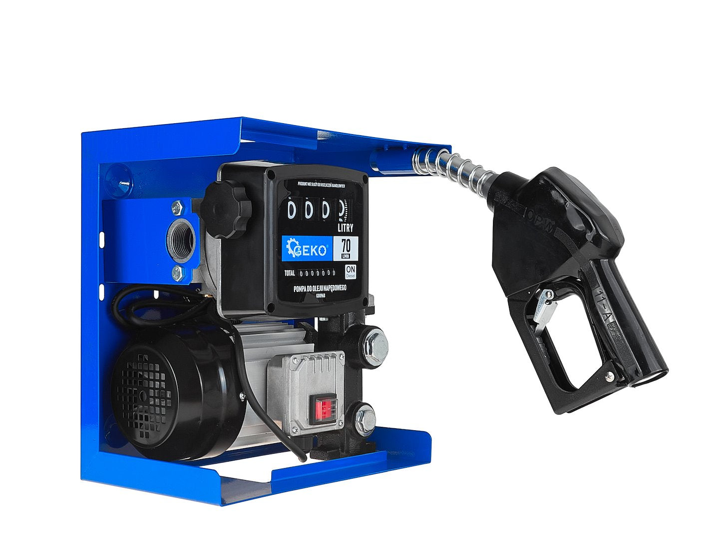 Diesel oil pump self-suction