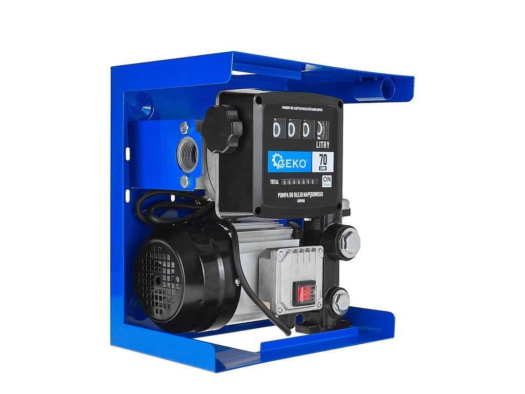 Diesel oil pump self-suction
